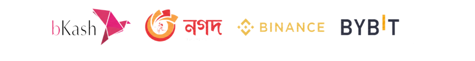 bKash, Nagad, Binance, Bybit